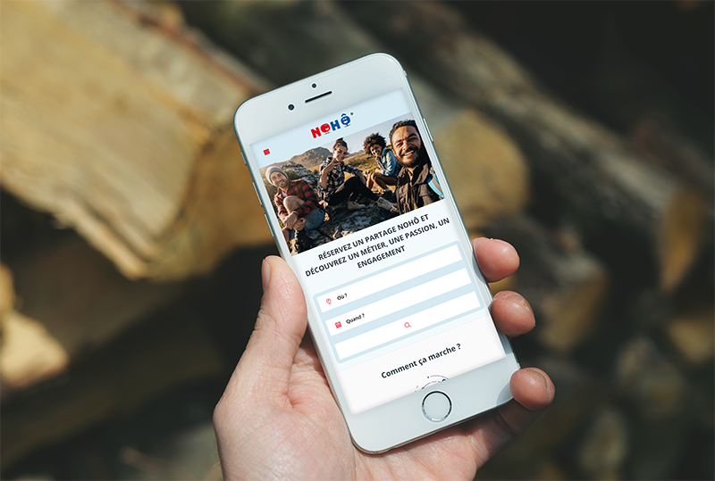 Noho, application touristique