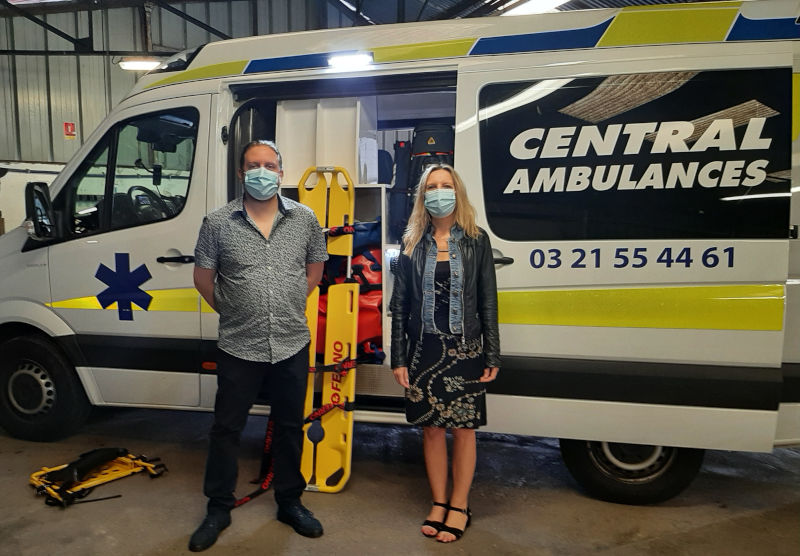 central ambulances à arras