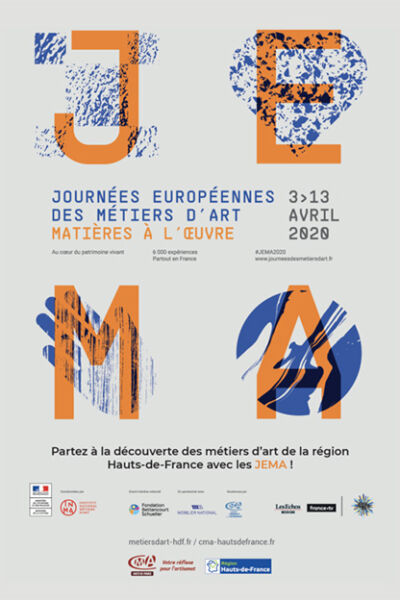 Affiche des Journées européennes de métiers d'art