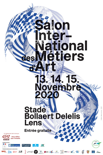 affiche du salon international des métiers d'art 2020