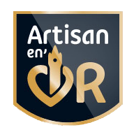 logo du label artisan en or