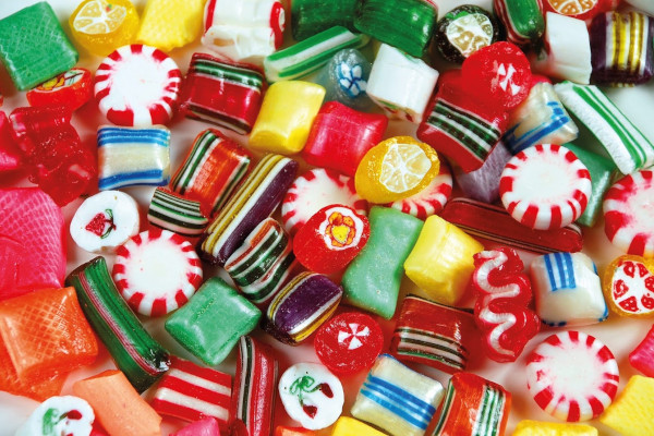 assortiments de bonbons