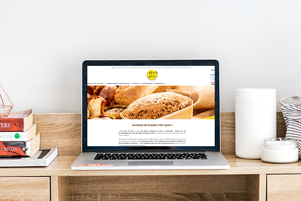 présentation du site Un grain de plaisir