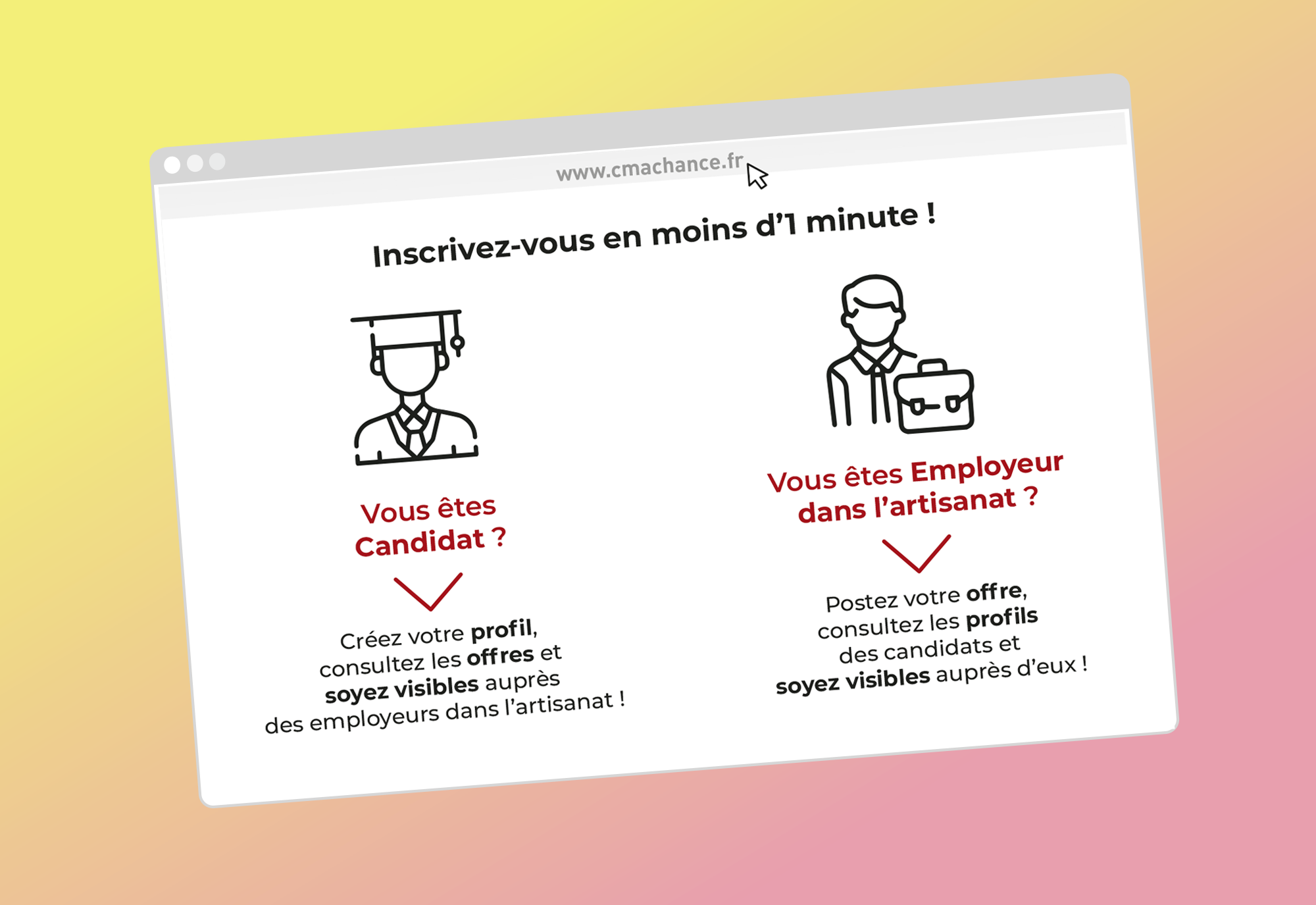 s'inscrire sur cmachance.fr