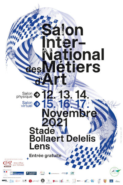 affiche du salon international des métiers d'art 2021