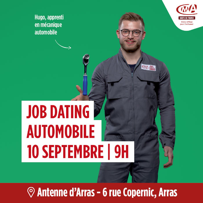 Flyer du job dating automobile