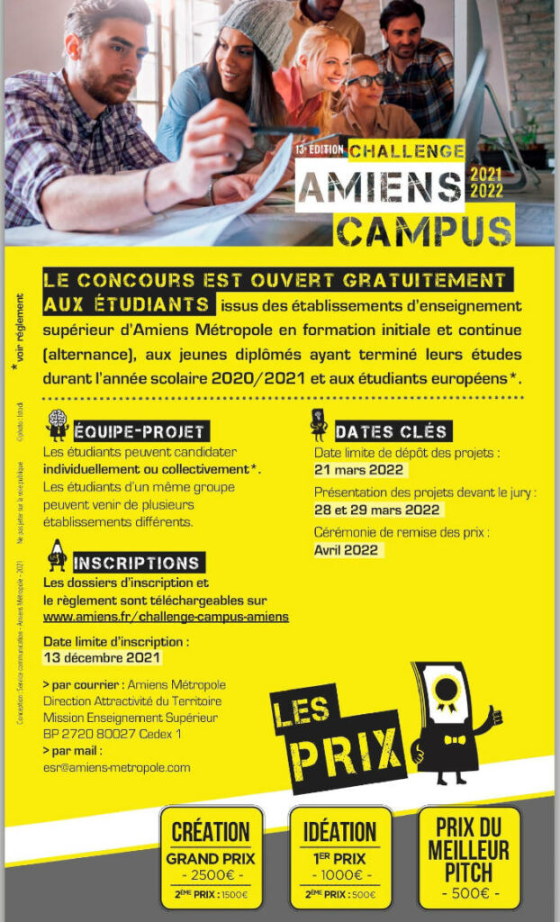 Flyer Challenge Amiens Campus