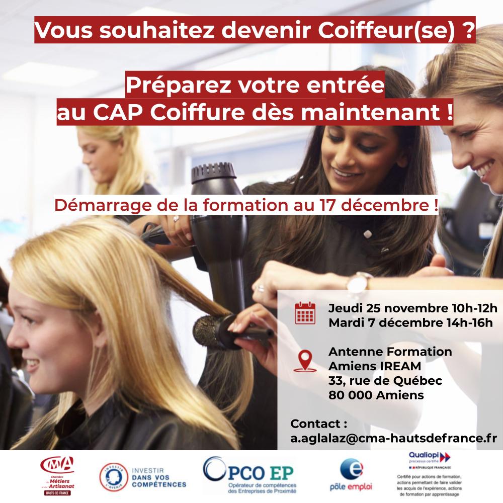 coiffeur coiffeuse préparation apprentissage CAP