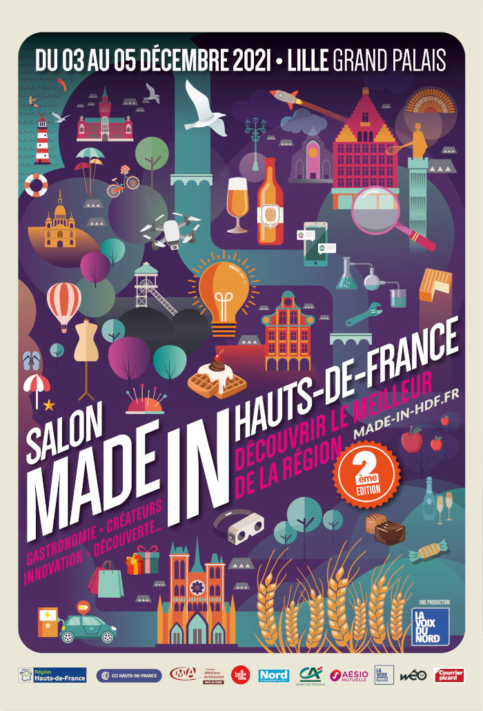 Affiche salon made in hauts de france