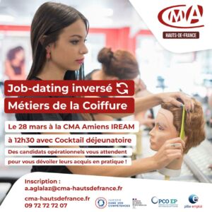 job dating inversé coiffure amiens