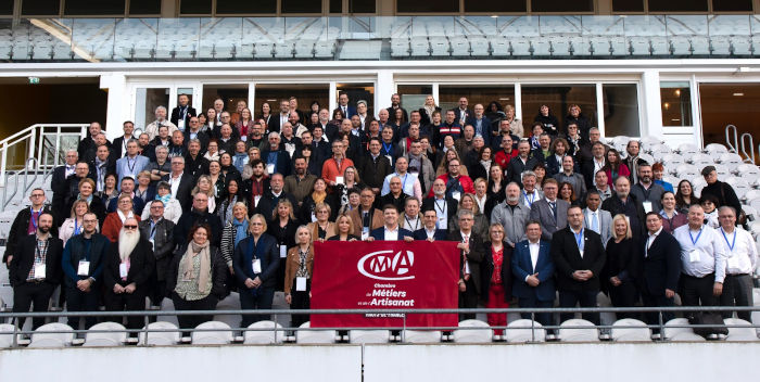 photo de groupe des élus de la cma