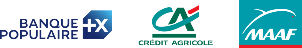 Logos BP CA MAAF