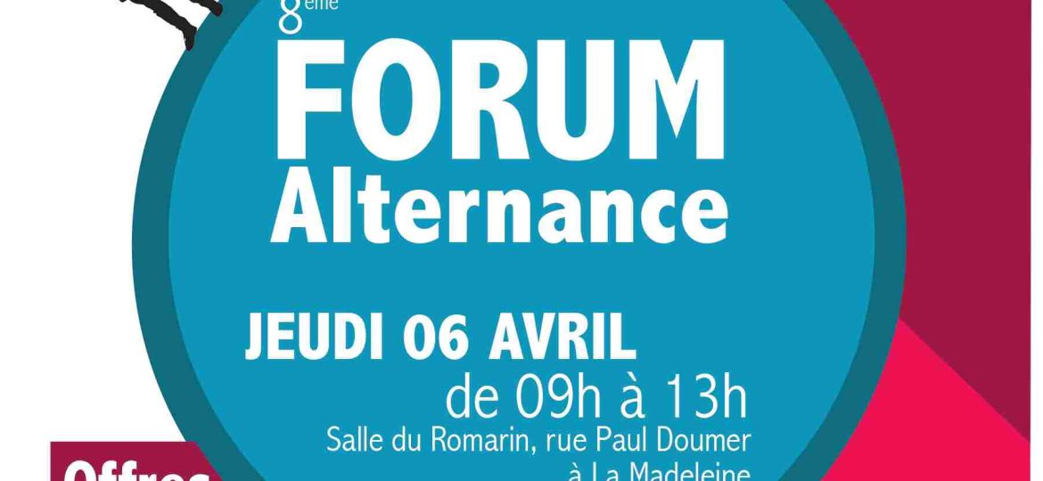 AFFICHE - FORUM ALTERNANCE 2023_