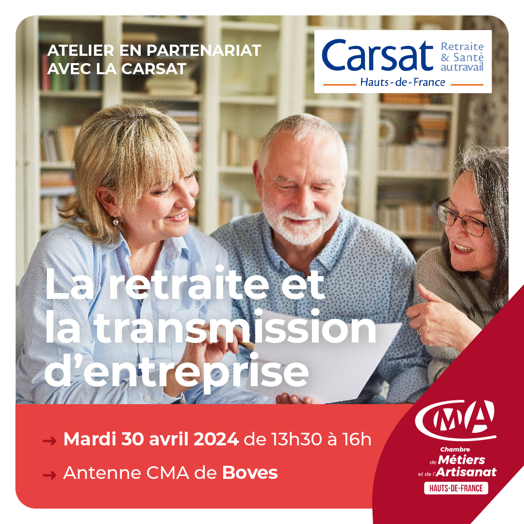 atelier retraite boves amiens 30 avril