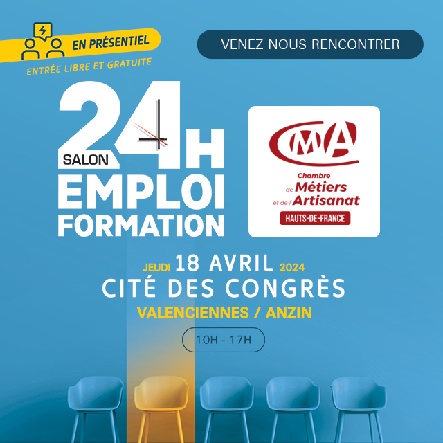 Salon 24h emploi formation valenciennes