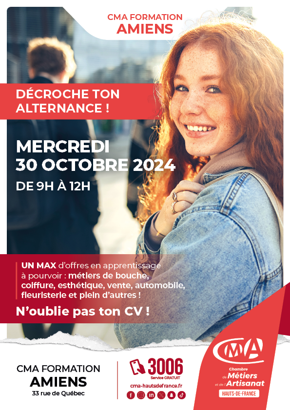 Décroche ton alternance à Amiens