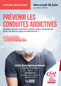 atelier conduites addictives CMA BOVES