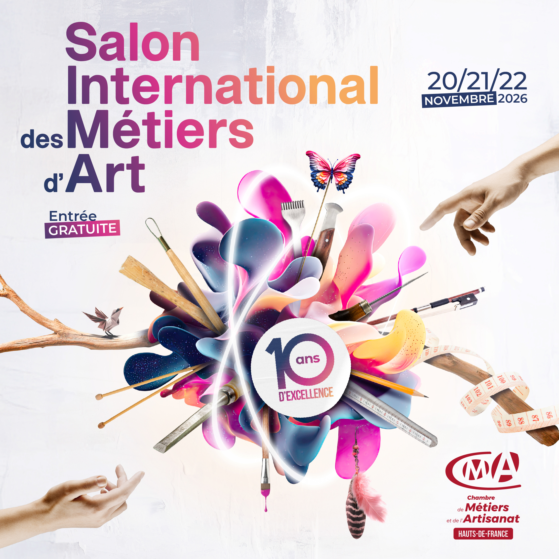 SIMA 2026 CMA Venez découvrir de nombreux artisans métiers d'art !