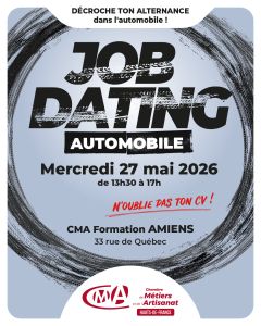 job dating automobile CMA Formation Amiens