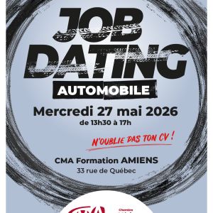 job dating automobile CMA Formation Amiens
