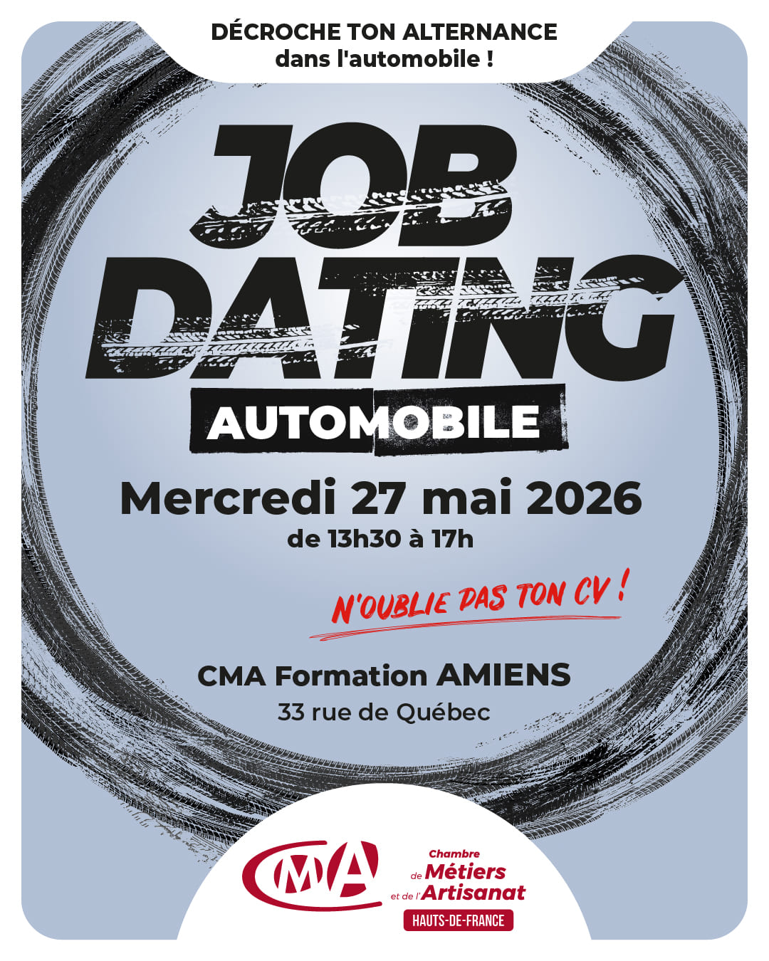 job dating automobile CMA Formation Amiens