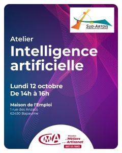 réunion intelligence artificielle 12 octobre à Bapaume