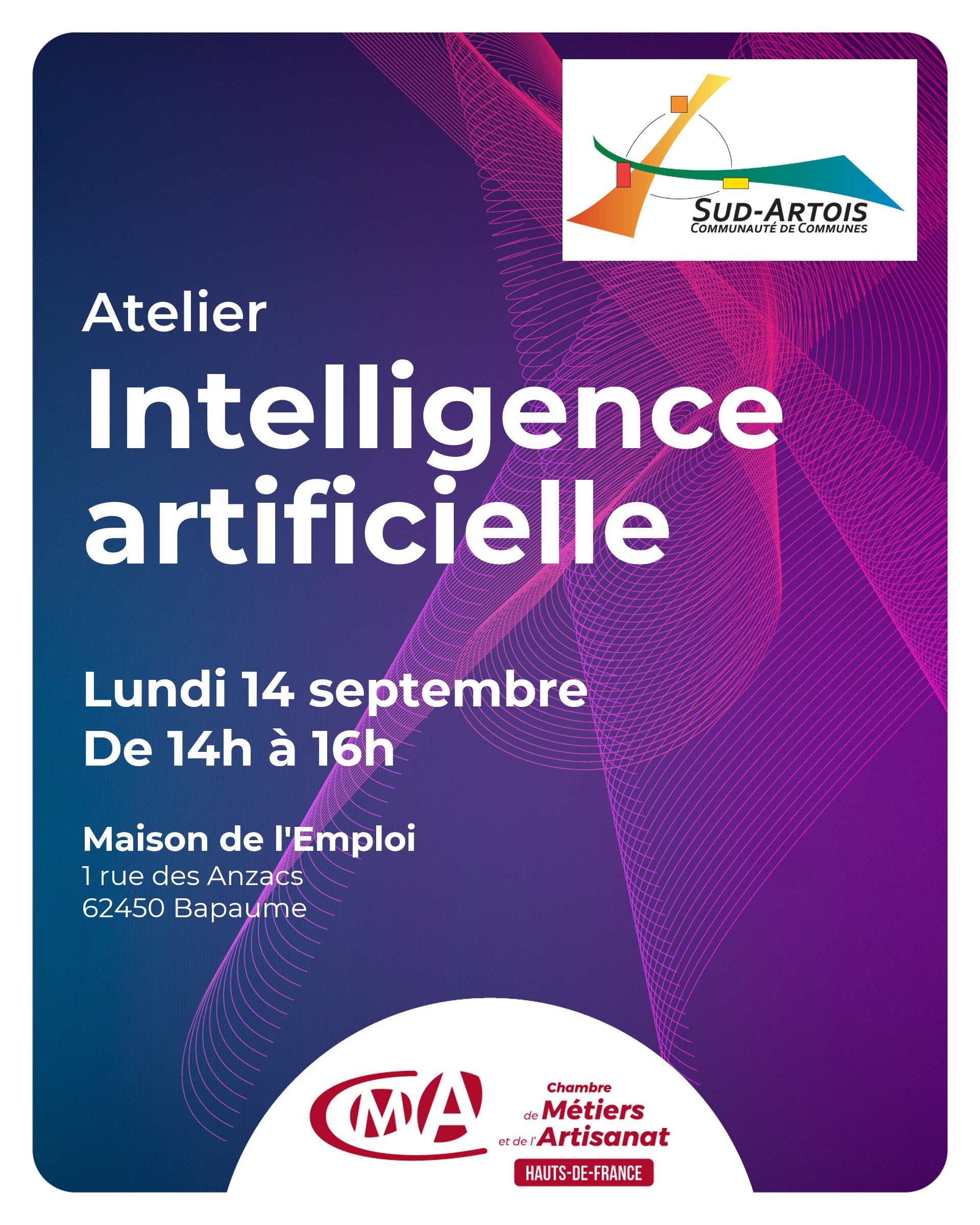 Intelligence Artificielle lundi 14 septembre