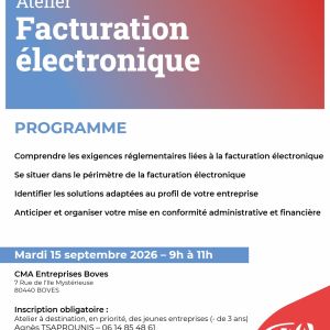 atelier facturation électronique